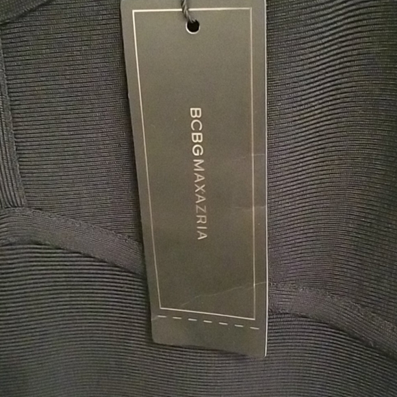 BCBG MAXAZRIA Scalloped Bodycon Dress - Picture 12 of 15